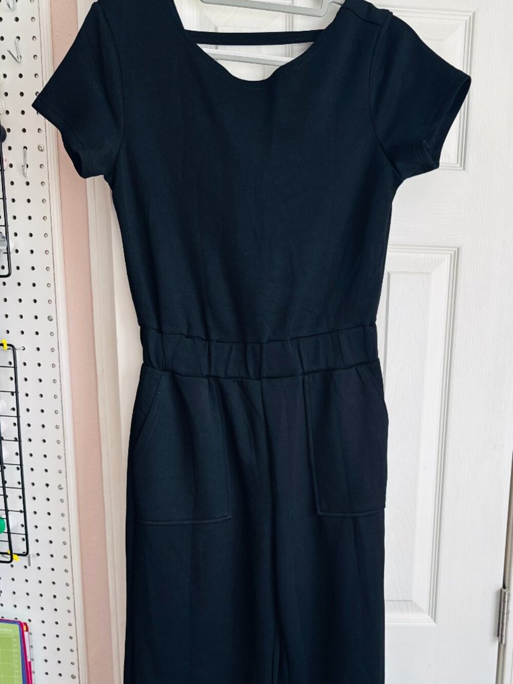 Fisoew Black Jumpsuit